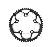 KFXYSM Corona Bicicletta Singolo Corona for Bicicletta 110BCD Doppio Disco 50-34T guarnitura Bici da Strada Compatibile con Ruota Catena Pieghevole a 9/10/11 velocità(110BCD 50T)