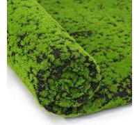 KFXYSM Erba Sintetica per Esterno,Prato Finto 1 m * 1m Tappetino di Paglia Verde Latte Moquette Tappeto Falso erboso casa Giardino Muschio(C)