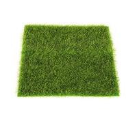 KFXYSM Erba Sintetica per Esterno,Prato Finto 2 Pezzi Erba Mat Verde Prati Artificiali tappeti Finti Sottili da Giardino Muschio per la Decorazione di Nozze del Pavimento della casa(15x15cm)