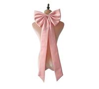 KFXYSM Fiocco Grande Albero di Natale Accessorio for Abito da Sposa con Fiocco Staccabile, Elegante, Abbinato, Decorativo Fai Te(3)