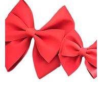 KFXYSM Fiocco Grande Albero di Natale Grandi Ornamenti A Fiocco Rosso Rosa Fatti Mano Fai da Te Confezione di Materiali Decorazione Parete for Esterni Natale San Valentino Festa Nozze(Green,75cm)