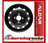 KFZ 2490 CERCHIO IN FERRO DA 13" ET46 PER KIA PICANTO II (TA) 05/2011 BLACK
