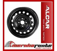 Cerchi in acciaio ALCAR AL4940 4,5x14 4x100 Black per TOYOTA