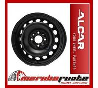 Cerchi in ferro per FIAT Punto 14" - KFZ ALCAR NERO