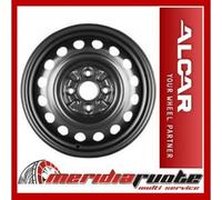 KFZ 6315 CERCHIO IN FERRO DA 14" ET35 PER FIAT PANDA (312) 03/2012 BLACK