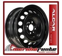 KFZ 9087 1 CERCHIO IN FERRO DA 16 7J ET31 BLACK X FIAT BRAVO 198 DEL 2007-2014