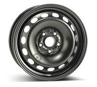 KFZ 9490 CERCHIO IN FERRO DA 6J 16" ET40 PER AUDI A6 / S6 / RS6 (4B) NERO