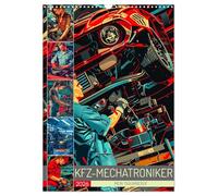 KFZ-Mechatroniker - Mein Traumberuf (Wandkalender 2026 DIN A3 hoch), CALVENDO Monatskalender: Vom Motor bis zur Elektronik - Ihr ultimativer Begleiter für alle, die Autos lieben und reparieren!