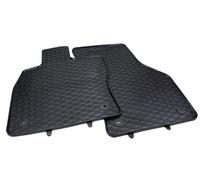 kfz-premiumteile24 Premium Waben Gummimatten, compatibili con Golf 7 5G dal 2012 per Leon 5F anni 2012-2019, tappetini anteriori per tutte le stagioni, set da 2 pezzi, 100% su misura