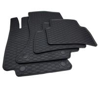 kfz-premiumteile24 Tappetini in gomma compatibili con classe E W214 S214 Allterrain, tappetini per auto per tutte le stagioni, qualità premium, 100% su misura, colore nero, 4 pezzi