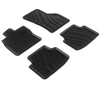 kfz-premiumteile24 Tappetini in gomma compatibili con Golf 7 (5G) a partire dal 2012 Golf 8 dal 2019 Leon (5F) a partire dal 2012, tappetini per tutte le stagioni, di alta qualità, 100% su misura,