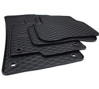 kfz-premiumteile24 tappetini in Gomma compatibili con Passat 3C (B6) Variante berlina Anno di Costruzione 2005-2009 tappetini tappetini per Auto per Tutte Le Stagioni qualità Premium 4 Pezzi ovali