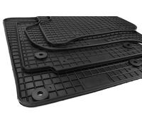 kfz-premiumteile24 Tappetini in gomma di alta qualità, adatti per Seat Leon 1P 2005-2012, tappetini in gomma di alta qualità, adatti per tutte le stagioni, 100% su misura, 4 pezzi, colore nero