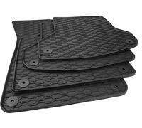 kfz-premiumteile24 Tappetini in Gomma di Alta qualità, compatibili con A3 S3 RS3 (8P) + A3 Sportback Anno di Costruzione 05/2003-08/2012, tappetini per Auto in Gomma