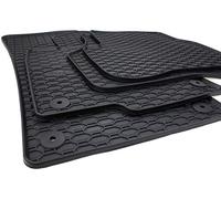 kfz-premiumteile24 Tappetini in gomma di alta qualità, compatibili con Golf 5, 1 K, Golf 6, 5 K, Jetta Scirocco III, per tutte le stagioni, in gomma, 100% su misura, colore nero, 4 pezzi