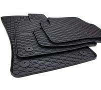 kfz-premiumteile24 Tappetini in gomma di alta qualità, compatibili con Golf 8 (CD) berlina a partire dal 12/2019, Golf 7 (5G) per tutte le stagioni, in gomma, 100% su misura, colore nero, 4 pezzi