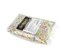 KG 2 DI CODETTE DI ZUCCHERO ASSORTITE MULTICOLORE PER DECORAZIONE DOLCI, CAKE DESIGN, PASTICCINI