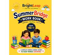 KG To Grade-1 Summer Bridge Confidence Booster Work Book: An unbeatable workbook with colorful illustrations, engaging activities, creative designs, ... teaching easy, meaningful, and fun for kids.