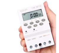KG316S 220VAC 25A Interruttore timer digitale Relè elettronico programmabile Settimana/Giorno/Minuti/secondi 168 ore di controllo del tempo(KG316T-X)