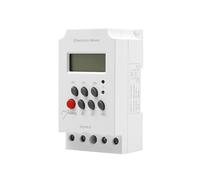 KG316T 220/12/110/24v 25A 10A Seconda Impostazione Interruttore Timer Digitale Giornaliero 7 Giorni Settimanali Tempo Programmabile con Modalità di Risparmio Energetico 1 Pz(220V)
