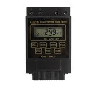 KG316T AC 220V 10A interruttore orario digitale 220VAC timer elettronico programmabile settimanale Controls Relays