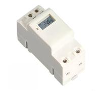 KG316T Relè timer 220 V 15 A/30 A, timer digitale con 16 programmi di commutazione, timer per guida DIN per illuminazione stradale, bacheche pubblicitari e impianti industriali (220 V, 30 A)