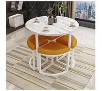 KG7HQRP 4 Semplicità europea in pelle PU metallo biblioteca ristorante negozio di fiori salone di bellezza sala scacchi luogo pubblico negozio di dessert deposito (colore: verde) (arancione)