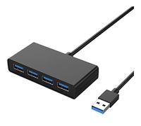 KG7HQRP Adattatore esterno per laptop ad alta velocità splitter espansore accessori per computer portatile (colore: nero taglia: taglia unica) (nero taglia unica)