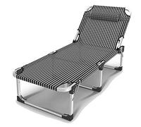 KG7HQRP Casa di ristrutturazione semplice e letto pieghevole letto pieghevole letto singolo semplice da campeggio per la casa accompagnamento adulto all'aperto sedia portatile ufficio pisolino (colore