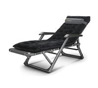 KG7HQRP Chaise longue da esterno pieghevole di grandi dimensioni per patio campeggio Suthing reclinabile regolabile pieghevole per giardino all'aperto campeggio spiaggia (colore: A) (B)