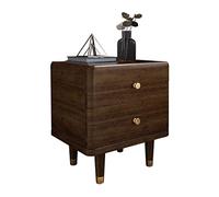 KG7HQRP Comodini da camera da letto con 2 cassetti ripiani in legno massello comodini comodini tavolini per soggiorno/camera da letto/ufficio