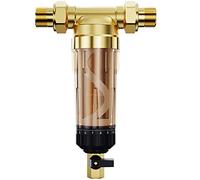 KG7HQRP Filtri per filtro dell'acqua Filtri sotto il lavandino Filtri per tutta la casa Riutilizzabili Spin Down Sistema di filtraggio dei sedimenti Pre filtro per depuratore d'acqua 3T/h Sifone
