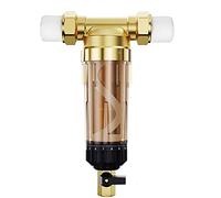 KG7HQRP Filtri per filtro dell'acqua Filtri sotto il lavandino Filtri per tutta la casa Riutilizzabili Spin Down Sistema di filtraggio dei sedimenti Pre filtro per depuratore d'acqua 3T/h Sifone