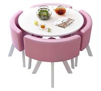 KG7HQRP Negotiate tavolo e sedia combinazione soggiorno tavolo da pranzo rotondo e sedie un tavolo e due sedie balcone ufficio salotto (colore: verde) (colore)