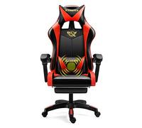 KG7HQRP Ristrutturazione Casa Gioco Sedie da ufficio con braccioli Sedia per computer Sedia da ufficio Massaggio Casa Sedia da ufficio Sedia da gioco in pelle PU Sedia da gioco ergonomica reclinabile