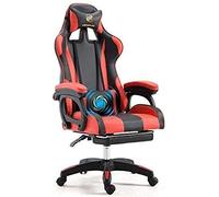 KG7HQRP Ristrutturazione casa sedia da ufficio sedia da gioco sedia da ufficio scrivania computer sedia da gioco schienale alto sedia ergonomica girevole regolabile a 150 gradi (colore: rosso
