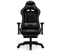 KG7HQRP Sedia da computer per la ristrutturazione della casa, sedia da gioco, sedia da gioco, sedia da ufficio, con schienale alto, in pelle PU per colore rosso