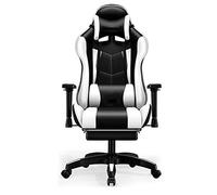 KG7HQRP Sedia da computer per la ristrutturazione della casa, sedia da gioco, sedia da gioco, sedia da ufficio, con schienale alto, in pelle PU per colore rosso