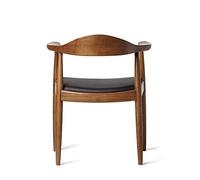 KG7HQRP Sedia da pavimento per ristrutturazione casa in legno massello sedia da ristorante sedia presidenziale per uso domestico sedia morbida per caffè Europa settentrionale (colore: marrone