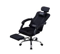 KG7HQRP Sedia ergonomica per ristrutturazione con schienale grande e alto e seduta imbottita in rete, braccioli regolabili, base di finitura ergonomica