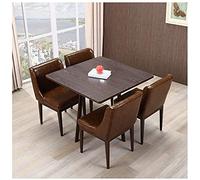 KG7HQRP Set tavolo e sedie da cucina per ufficio e tempo libero tavoli e sedie negozio di tè Negoziazione 4s negozio di auto (colore: bianco - verde) (mogano nero)
