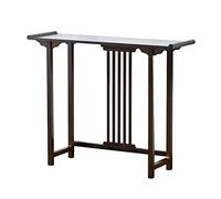 KG7HQRP Tavola di legno solido della parete divisoria della Tabella laterale del sofà dell'hotel, 23.6x12.2x31.4 pollici