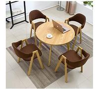KG7HQRP Tavoli e Sedie Negoziare 4 Ufficio Sala riunioni Hotel Tavolo e Sedia Set Caffè Pasticceria Salone di bellezza Negozio di abbigliamento