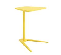 KG7HQRP Tavolino da divano, tavolino da caffè, struttura moderna a forma di C, MDF e piano d'appoggio,