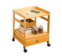 KG7HQRP Tavolino rimovibile per computer portatile, ruota universale con freno, 46,5 x 38 x 57 cm