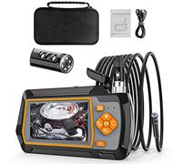KG7HQRP Telecamera a doppio obiettivo 1080P Doppia fotocamera periscopio telecamera di ispezione con 6 monitor LCD LED regolabili da 4,3 pollici industriale (dimensioni: 1 m) (10 m)
