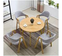 KG7HQRP Ufficio Sala Riunioni Hotel Tavolo e Sedia Set Cafe Pasticceria Salone di bellezza Negozio di abbigliamento 90 cm Tovaglia Rotonda Art Chair