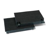 KGA Supplies Confezione da 2 filtri al carbone per cappa da cucina compatibili con Smeg KSEG5, KSEG51, KSEG56X, KSEG5X, KSEG7