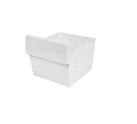 KGA Supplies Contenitore per insalata lato destro compatibile con Electrolux ZI720-8FF, ZI720-9K, ZI7208FF frigorifero congelatore