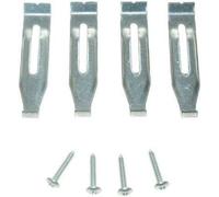 KGA SUPPLIES Kit di montaggio staffa di fissaggio compatibile con piano cottura Smeg 698290402